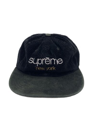 商品画像：キャップ/--/ゴアテックス/BLK/メンズ/classic logo corduroy 6 panel 1