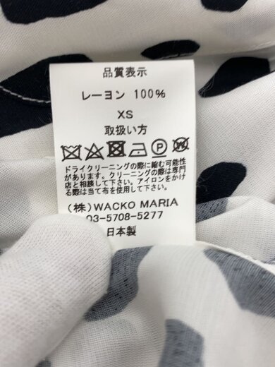 商品画像：HAWAIIAN SHIRT/アロハシャツ/XS/レーヨン/WHT/レオパード 5