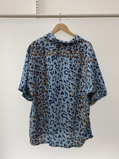 商品画像：HAWAIIAN SHIRT/アロハシャツ/L/レーヨン/BLU/レオパード// 2