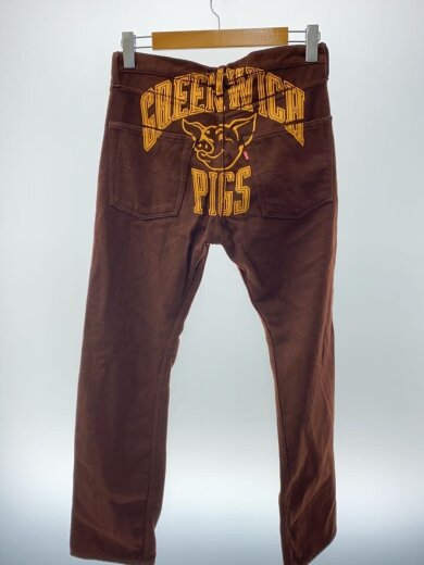 商品画像：Greenwich Pigs Wool Pants/ボトム/S/ウール/BRW/WG-9045// 2