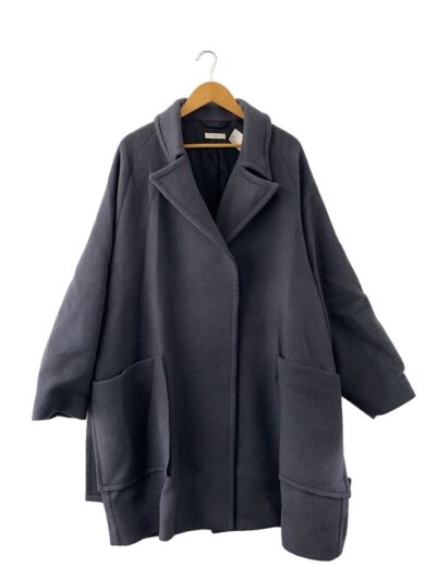 商品画像：コート/M/ウール/GRY/無地/lm21aw01359-08-02// 1