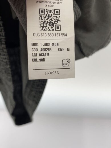 商品画像：T-JUST-L19/Tシャツ/S/コットン/WHT/0CATM 4