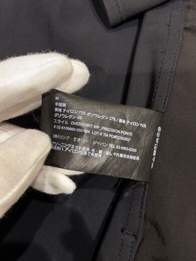 商品画像：ジャケット/M/ナイロン/BLK/無地/02262937 5