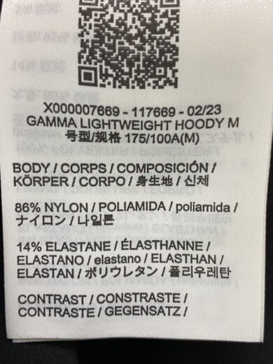 商品画像：ナイロンジャケット/M/ナイロン/BLK/無地/X000007669// 5