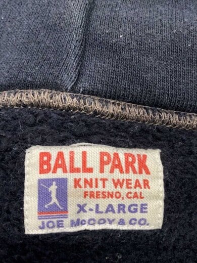 商品画像：ジップパーカー/XL/コットン/BLK/無地// 4