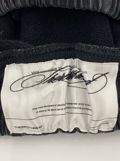 商品画像：THEREDTHREAD/ザレッドスレッド/S slit line sweat ski/FREE/コットン/BLK 3