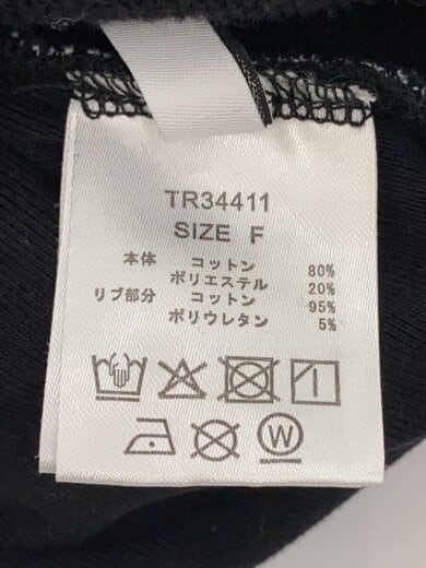 商品画像：THEREDTHREAD/ザレッドスレッド/S slit line sweat ski/FREE/コットン/BLK 4