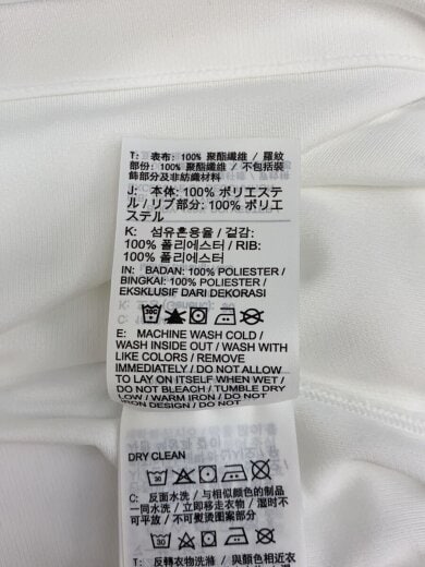 商品画像：Tシャツ/S/ポリエステル/WHT/プリント/DC8809-100// 5