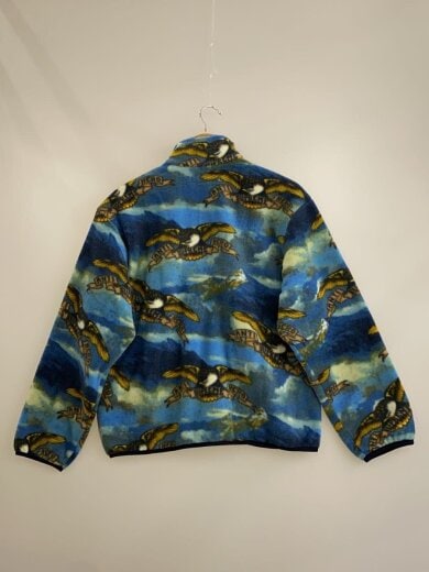 商品画像：25AW/ANTIHERO FLEECE JACKET/フリースジャケット/S/ポリエステル/BLU/総柄// 2