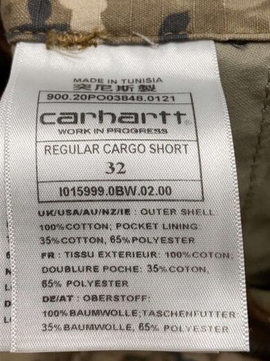 商品画像：REGULAR CARGO SHORT/ショートパンツ/32/コットン/カモフラ 5