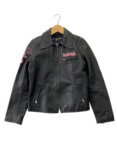 商品画像：シングルライダースジャケット/--/牛革/BLK/1LJ-5200// 1