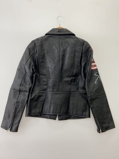 商品画像：シングルライダースジャケット/--/牛革/BLK/1LJ-5200// 2