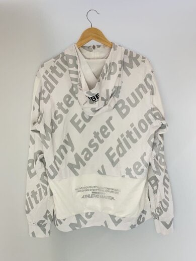 商品画像：ジップパーカー/6/ポリエステル/WHT/758-1120121 2