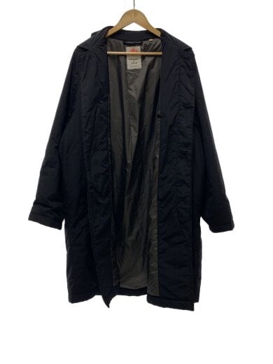 画像：DANTONインサレーション パディング バルマカーンコート/袖ヨゴレ有/M/ナイロン/BLK/DT-A02053