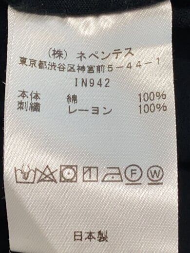 商品画像：Tシャツ/L/コットン/BLK/in942// 4