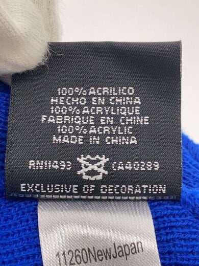 商品画像：ニットキャップ/--/アクリル/BLU/メンズ// 5
