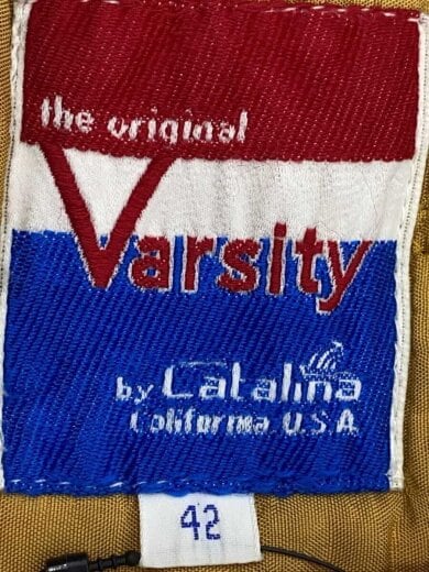 商品画像：Varsity/70s/VINTAGE/ダービージャケット/ジャケット/42/--/NVY 4