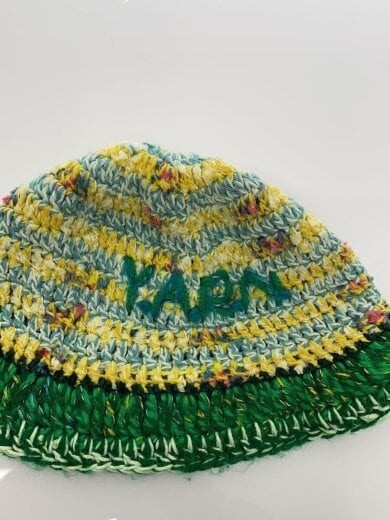 商品画像：YARN/ニットキャップ/--/ウール/GRN/無地/メンズ 4