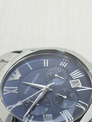 画像：EMPORIO ARMANIクォーツ腕時計/アナログ/ステンレス/BLU/SLV//AR-1635/8