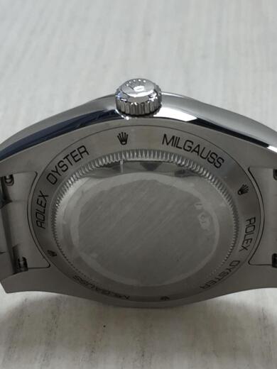 画像：ROLEXミルガウス・SS・40mm/アナログ/BLK/2020/12/MOH済3