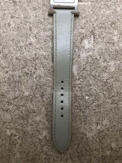 画像：HERMESクォーツ腕時計/アナログ/レザー/GRY/GRY//H-WATCH Hウォッチ5