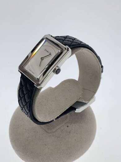 商品画像：Boyfriend/ボーイフレンド/クォーツ腕時計/アナログ/レザー/WHT/BLK/H6401// 2