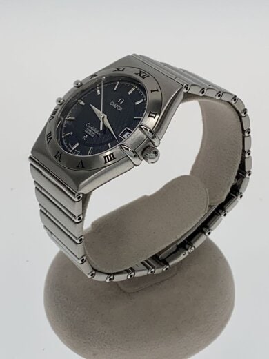 商品画像：クォーツ腕時計/アナログ/ステンレス/NVY/SLV 2