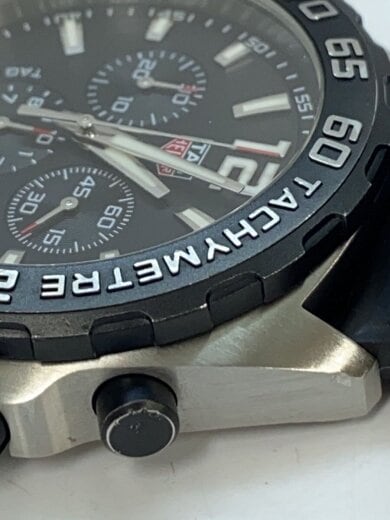 商品画像：フォーミュラ1_クロノグラフ_QZ_SS/ラバー_43mm/アナログ/ラバー/BLK/BLK/SS 7