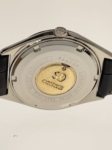 商品画像：自動巻/非防水/レザー/社外ベルト/BLK/202601WOH済/20260201日差+12 3