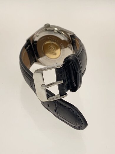 商品画像：自動巻/非防水/レザー/社外ベルト/BLK/202601WOH済/20260201日差+12 4