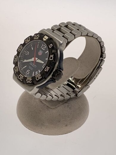 商品画像：クォーツ腕時計/フォーミュラ1/アナログ/ステンレス/BLK/SLV/SS/WAC1110-0 2