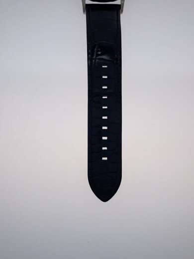 商品画像：クォーツ腕時計/アナログ/レザー/BLK/BLK/SS// 5