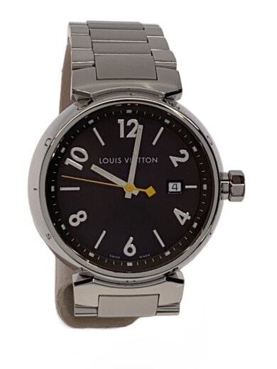 商品画像：タンブールGM_デイト_QZ_SS_39mm/アナログ/ステンレス/BLK/SLV/SS// 1