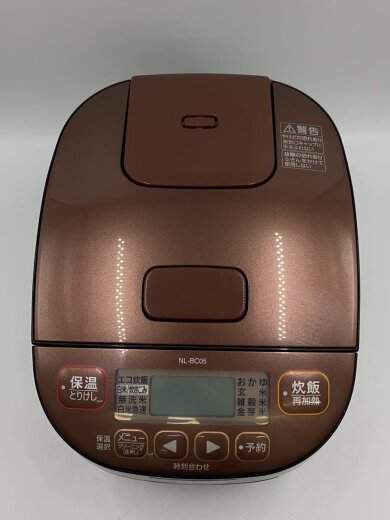 商品画像：炊飯器 極め炊き NL-BC05-TA [ブラウン] 5