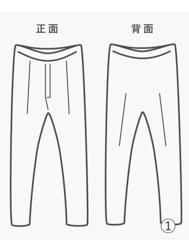 商品画像：ブーツカットパンツ/--/--/BLU/総柄 6