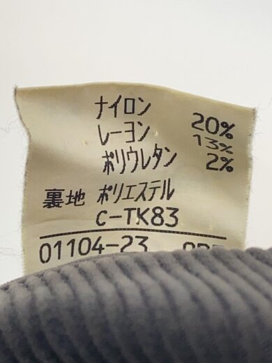 商品画像：ボトム/--/コーデュロイ/GRY/BFF07-301-08 6