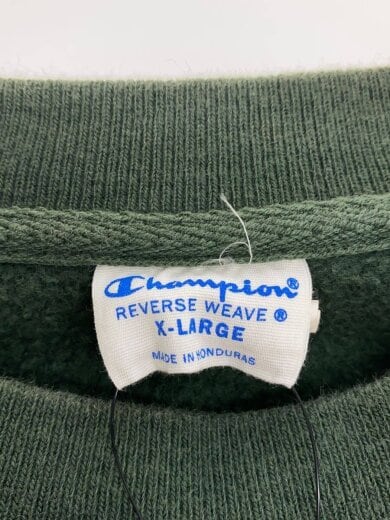 商品画像：スウェット/XL/コットン/GRN/無地 3