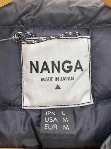 商品画像：ダウンベスト/L/ナイロン/BLK/無地 3