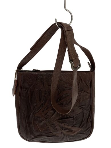 商品画像：ショルダーバッグ/レザー/BRW 1