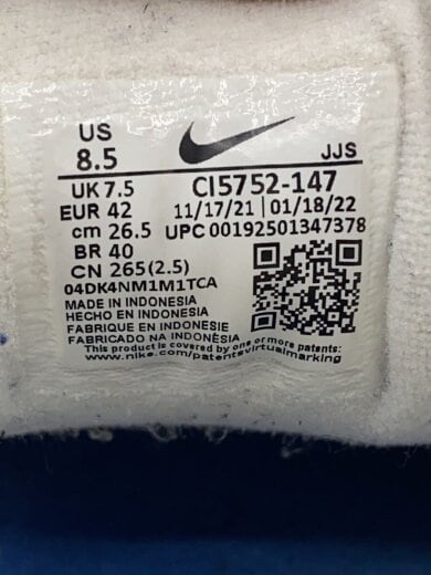 商品画像：M2K TEKNO_M2K テクノ/26.5cm/WHT/レザー 5