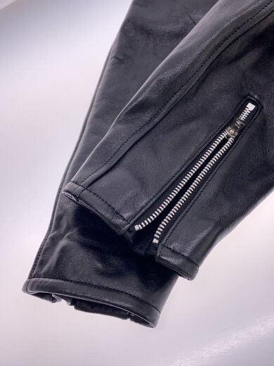 商品画像：シングルライダースジャケット/XXL/羊革/BLK/3111052 5