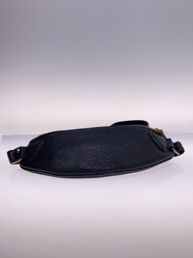 商品画像：ショルダーバッグ/レザー/BLK/無地 4