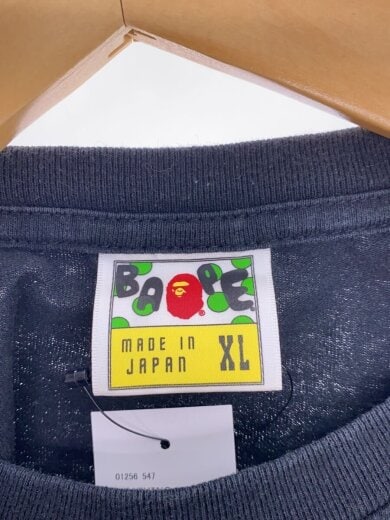 商品画像：長袖Tシャツ/XL/コットン/BLK 3