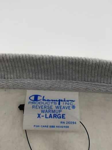 商品画像：スウェット/XL/コットン/GRY/C8-W016/REVERSE WEAVE/正面ヨゴレ有 3