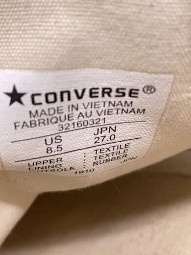 商品画像：ローカットスニーカー/27cm/BLK/キャンバス/32160321 5