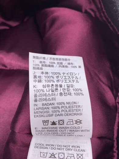 商品画像：スタジャン/XXL/ナイロン/BLK/CK9666-010 4