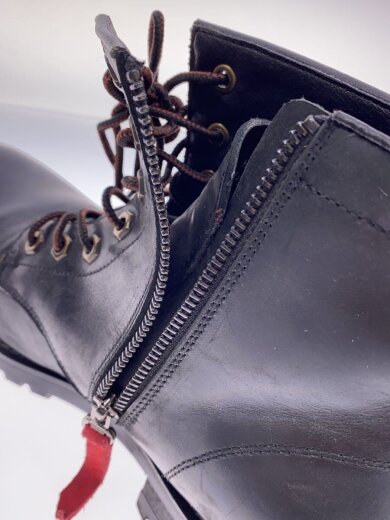 商品画像：レースアップブーツ/26cm/BLK/レザー/HS-B6 6