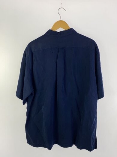 商品画像：半袖シャツ/XL/シルク/NVY/無地 2