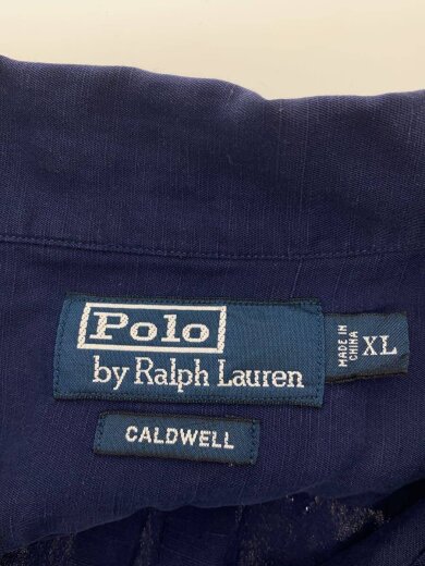 商品画像：半袖シャツ/XL/シルク/NVY/無地 3