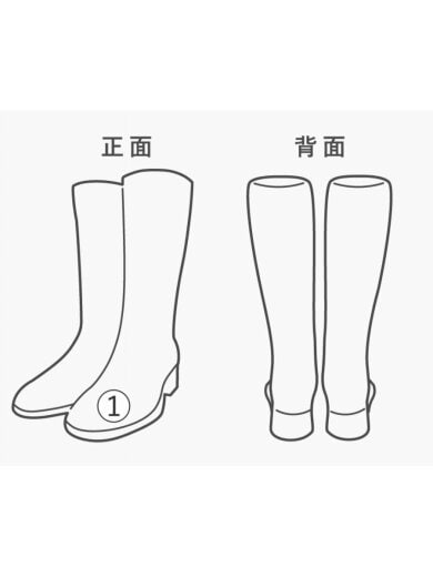 商品画像：レースアップブーツ/--/BLK/レザー 8